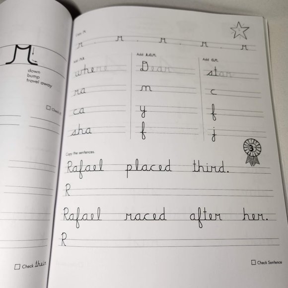 Learning Without Tears Cursive Handwriting Student Workbook 3rd Grade Writing - Picture 5 of 8